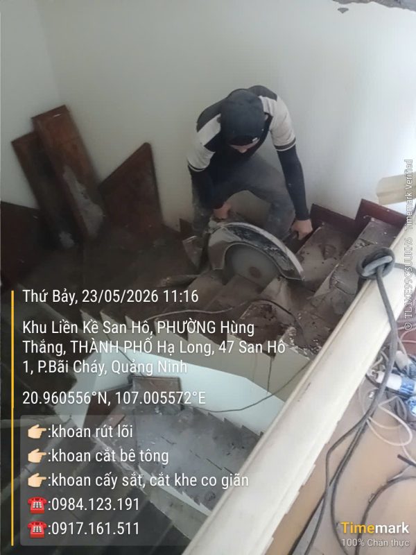 Khoan Cắt Bê Tông Khánh Hưng